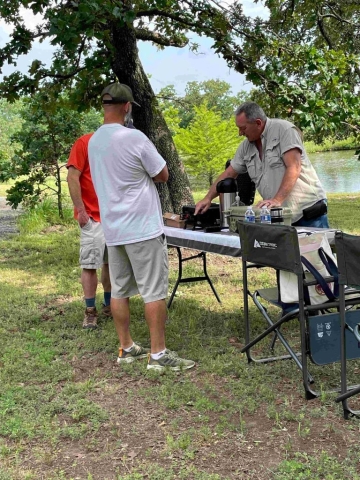 Field Day, this is my ham radio rig